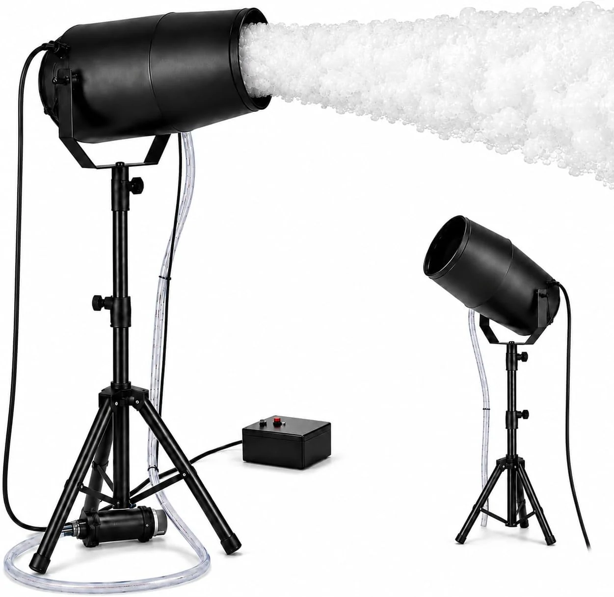 1800W commercial foam machine on stand